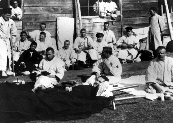 Русские солдаты в японском плену Русские солдаты в японском плену