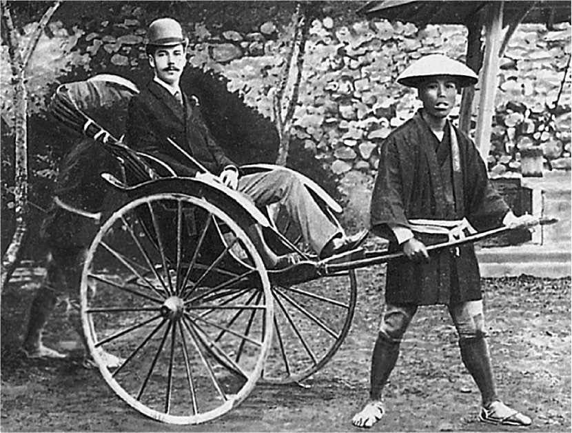 Цесаревич Николай во время визита в Японию