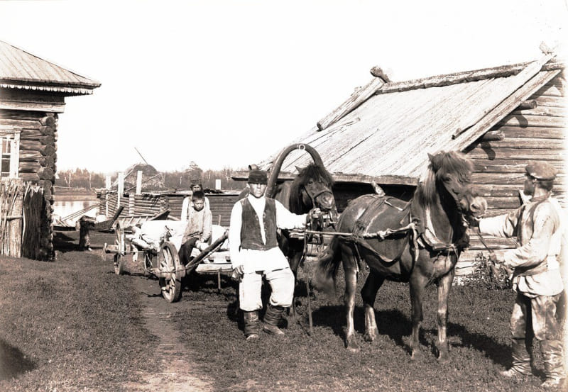 Село Западной Сибири. Начало ХХ в.