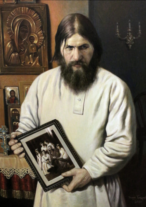 Григорий Распутин. Скорбные предчувствия. Художник Игорь Токарев