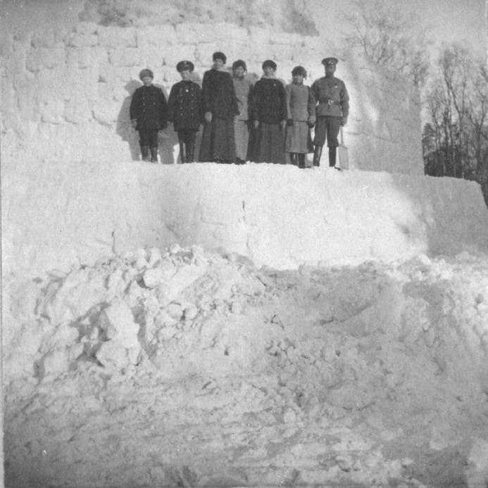 Рождественские забавы Царской семьи