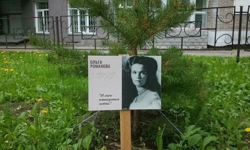 Императорский сквер в Новосибирске