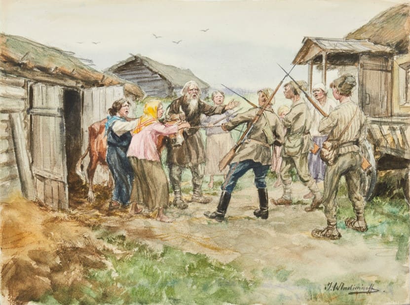 Художник Иван Владимиров. Продразвёрстка