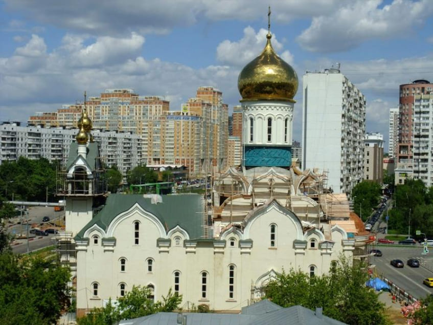 Храм преподобного Андрея Рублева в Раменках