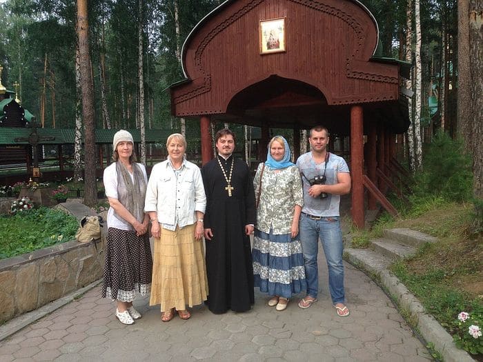 Съемочная группа на Ганиной яме