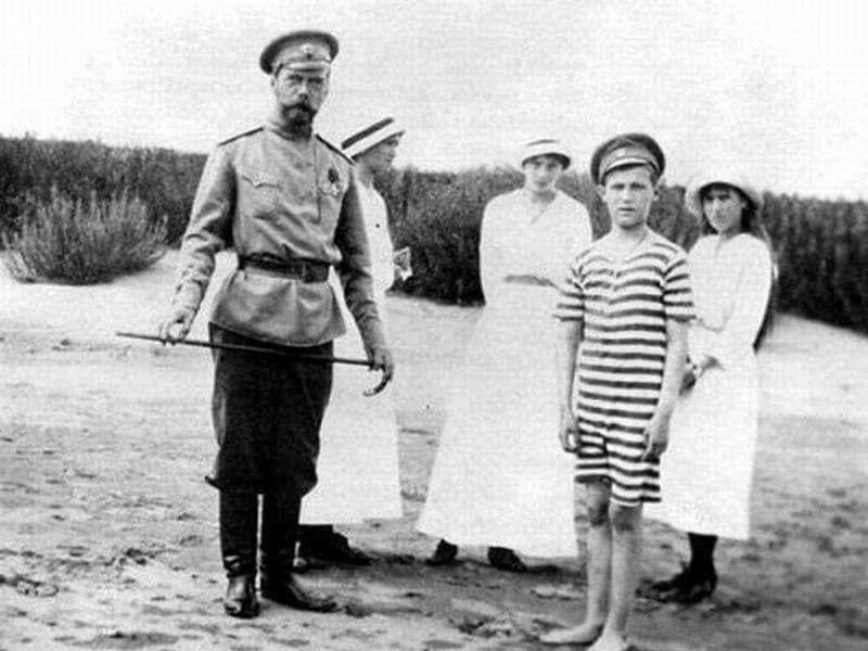На берегу Днепра. Окрестности Могилёва, 1916 г.