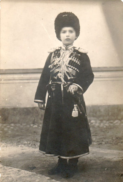 Цесаревич Алексей в казачьей форме