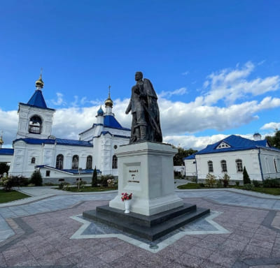 Памятник Николаю II в селе Санино Петушинского района