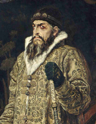 Фрагмент картины В.М. Васнецова. Царь Иван Грозный. 1897 Фрагмент картины В.М. Васнецова. Царь Иван Грозный. 1897