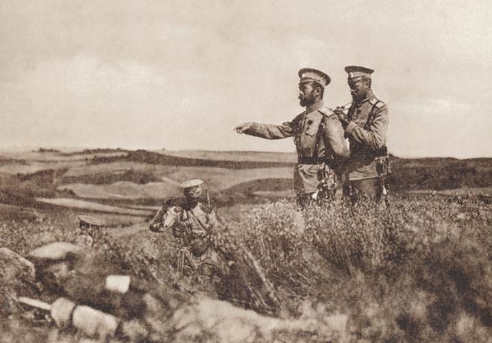 Николай Второй на фронте первой мировой войны