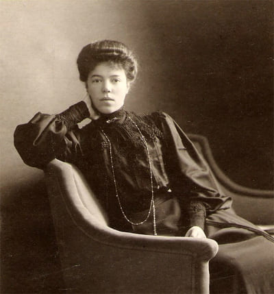 Великая княгиня Ольга Александровна. 1908 г.
