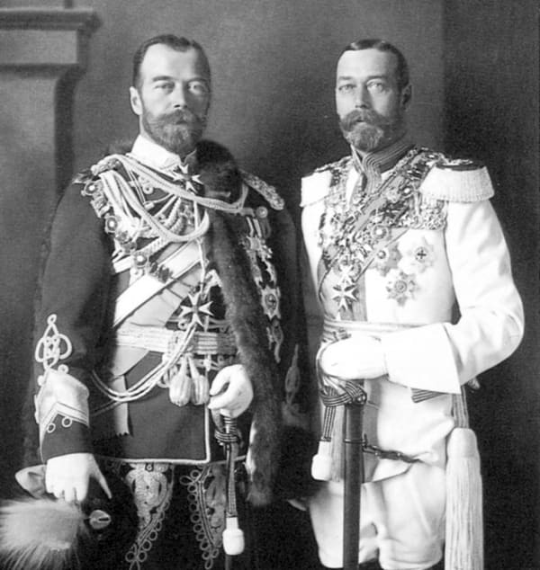 Император Николай II и Георг V