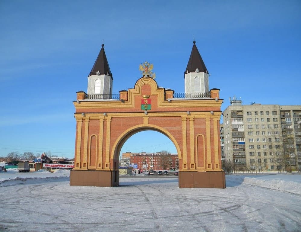 Триумфальная арка в Канске