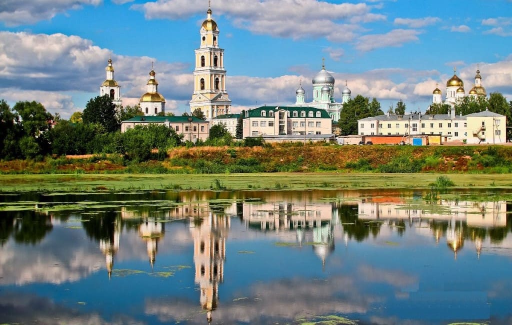 Панорама Серафимо-Дивеевского монастыря