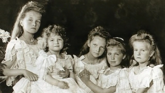 Дети Царской семьи. Николай II