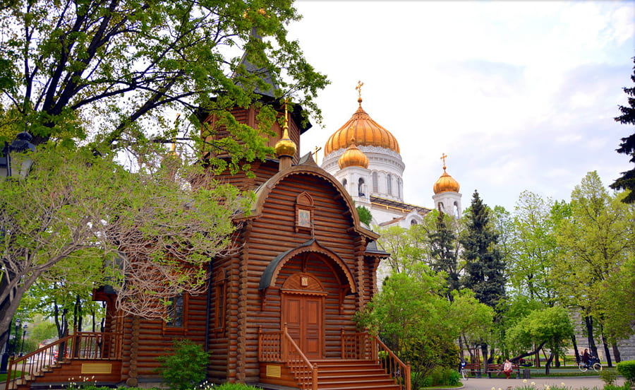Храм Державной иконы Божией Матери на Пречистенской набережной